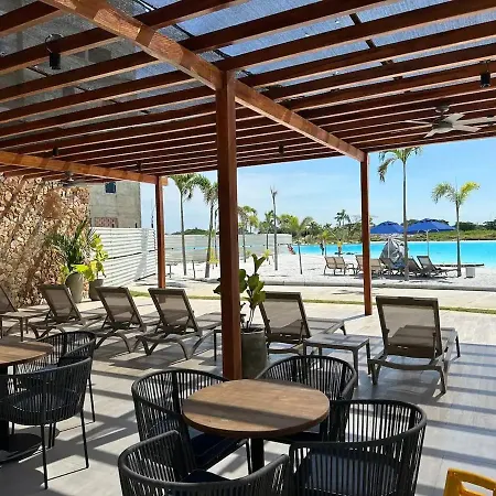 Apartamento Santorini Baia Kristal Con Playa única En Cartagena