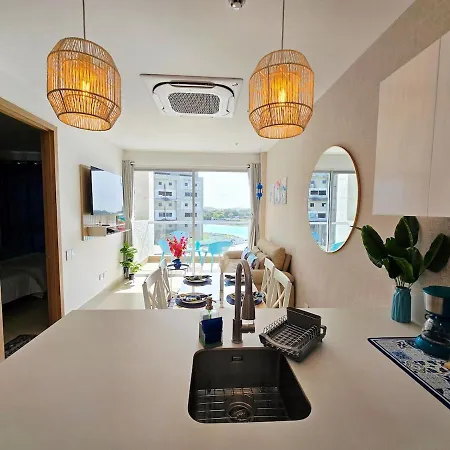 Santorini Baia Kristal Con Playa única En * Cartagena