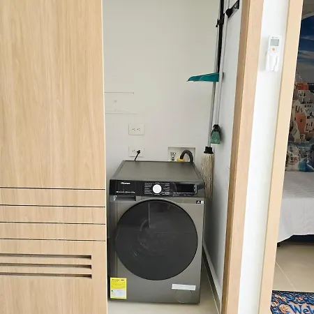 Apartamento Santorini Baia Kristal Con Playa única En Cartagena